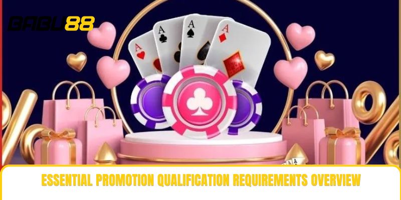 Essential promotion qualification requirements overview Essential promotion qualification requirements overview