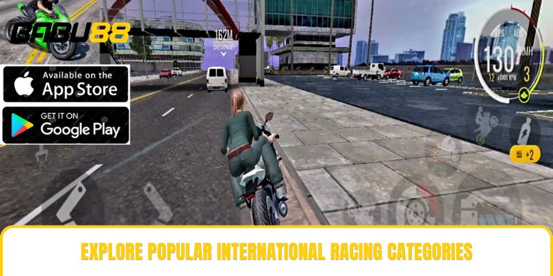 Explore popular international racing categories Explore popular international racing categories
